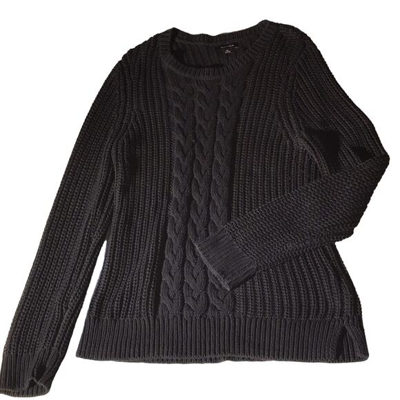 Nautica Classic Navy Blue Cotton Knit Sweater. XL - Picture 1 of 4